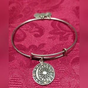 Alex and Ani Silver Cosmic Balance Bracelet